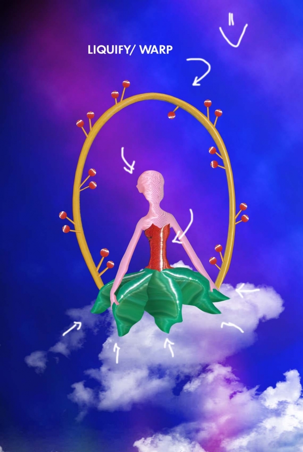 Creation of Fairie Dream: Step 8